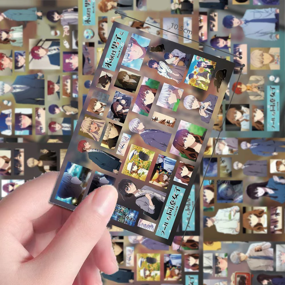 4/8Sheets The Ice Guy And His Cool Female Colleague Cartoon Stickers Himuro Fuyutsuki Anime Sticker Laptop Scrapbooking Decal
4/8Sheets The Ice Guy And His Cool Female Colleague Cartoon Stickers Himuro Fuyutsuki Anime Sticker Laptop Scrapbooking Decal