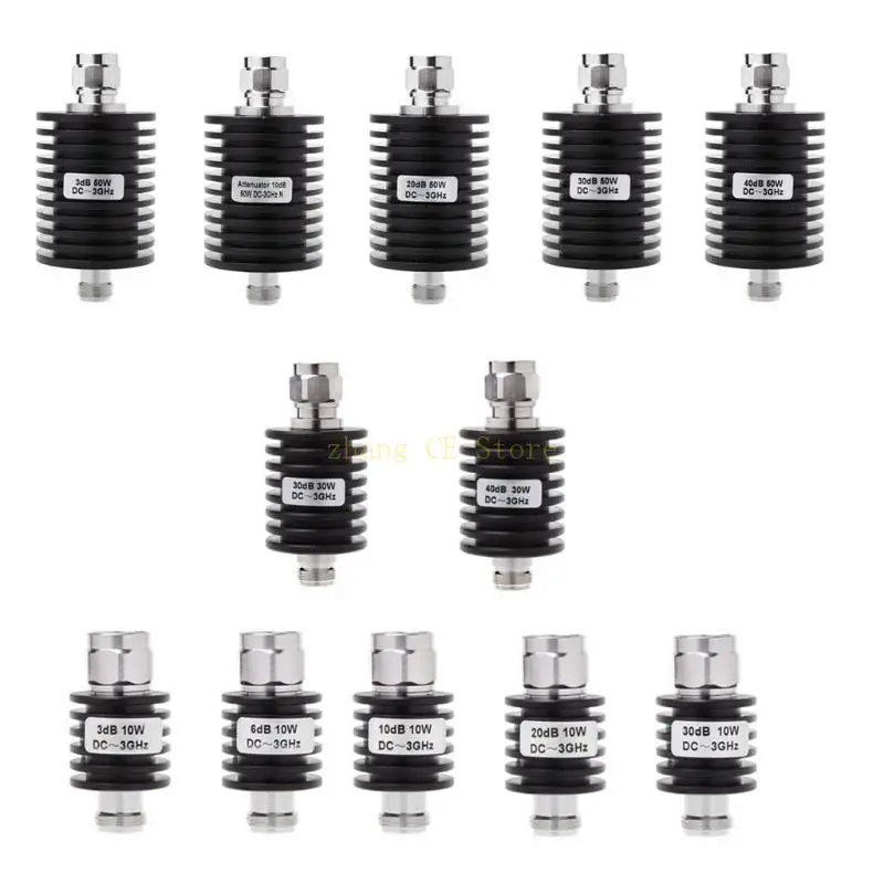 M5TD 30W N Type DC-3GHz Coaxial Fixed Attenuator Frequency 3GHz N Fixed Connectors
M5TD 30W N Type DC-3GHz Coaxial Fixed Attenuator Frequency 3GHz N Fixed Connectors