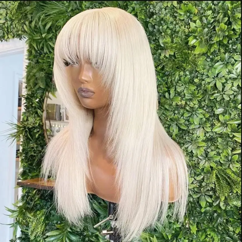 Soft 26 Inch Long 180 Density Ash Blonde Straight Lace Front Wig With Bangs For Black Women Heat Resistant Glueless Daily
Soft 26 Inch Long 180 Density Ash Blonde Straight Lace Front Wig With Bangs For Black Women Heat Resistant Glueless Daily
