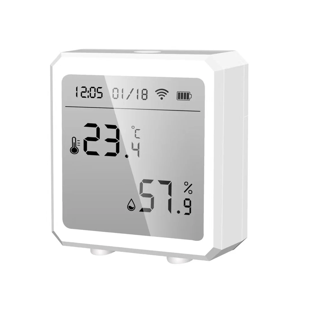 WiFi intelligent temperature and humidity sensor electronic thermometer baby phone real-time alarm
WiFi intelligent temperature and humidity sensor electronic thermometer baby phone real-time alarm