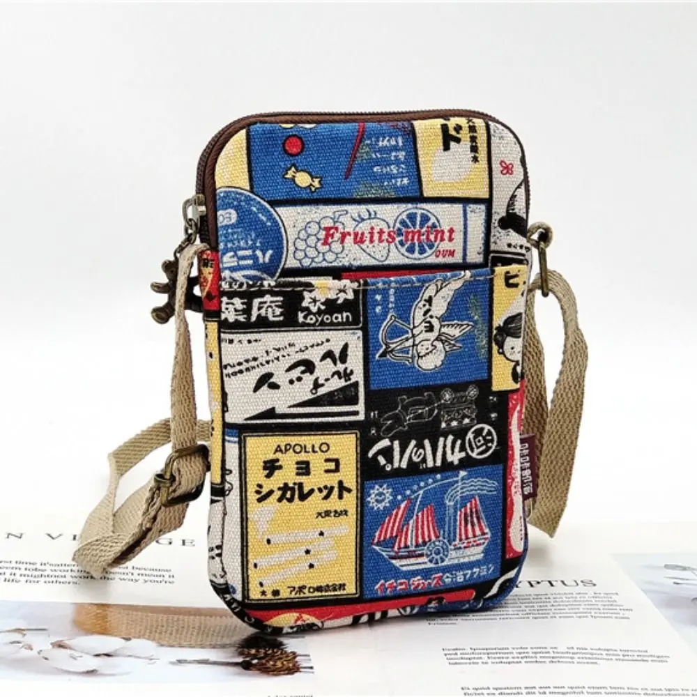 Canvas Women Cartoon Floral Pattern Shoulder Crossbody Bag Ladies Little Handbag Small Phone Purse Female Money Pouch for Girls
Canvas Women Cartoon Floral Pattern Shoulder Crossbody Bag Ladies Little Handbag Small Phone Purse Female Money Pouch for Girls