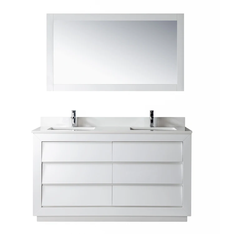 Modern Mirror Cabinet Vanity Toilet Furniture Bathroom Cabinet with Ceramic Wash Sink
Modern Mirror Cabinet Vanity Toilet Furniture Bathroom Cabinet with Ceramic Wash Sink