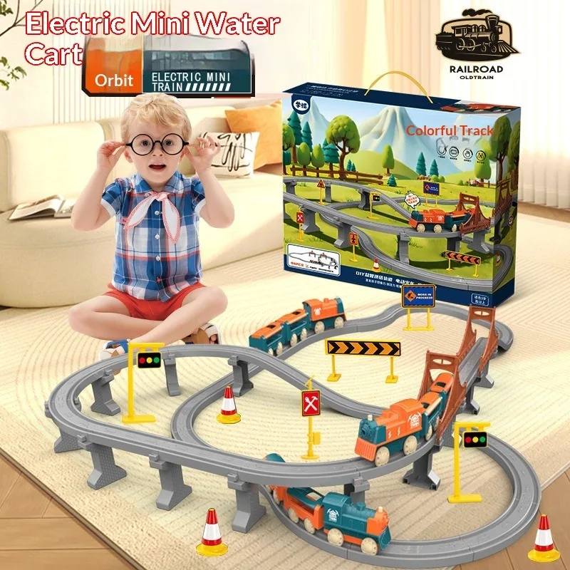 Children's Electric Train Model Versatile Rail Car Boy Puzzle Toy 3-8th Birthday Gift
Children's Electric Train Model Versatile Rail Car Boy Puzzle Toy 3-8th Birthday Gift