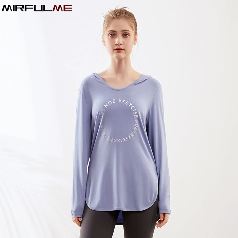 Women Sports Hoodies Loose Yoga Shirts Breathable Long Sleeves Running Sweatshirts Letters Gym Fitness Hooded Tops Blouse Female
Women Sports Hoodies Loose Yoga Shirts Breathable Long Sleeves Running Sweatshirts Letters Gym Fitness Hooded Tops Blouse Female