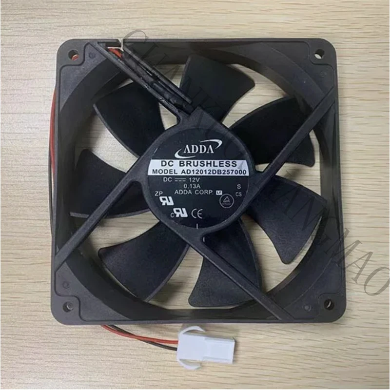 HJY 1 piece ADDA AD12012DB257000 cooling fan 12CM DC12V 0.13A 2-pin
HJY 1 piece ADDA AD12012DB257000 cooling fan 12CM DC12V 0.13A 2-pin