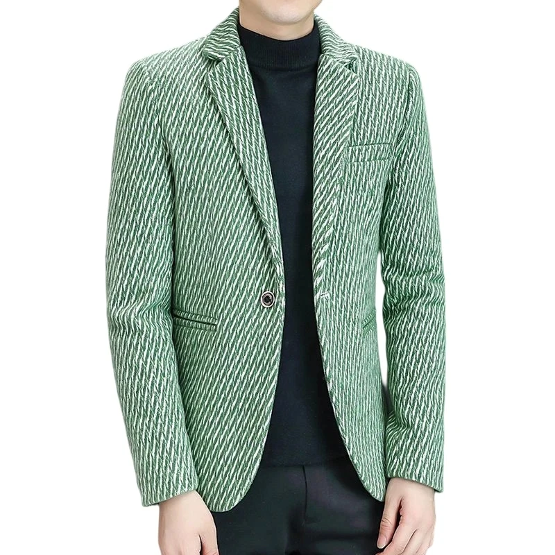 High Quality Blazer Men's Italian Style Premium Simple Elegant Fashion Business Casual Party Gentleman Formal Fitted Jacket
High Quality Blazer Men's Italian Style Premium Simple Elegant Fashion Business Casual Party Gentleman Formal Fitted Jacket