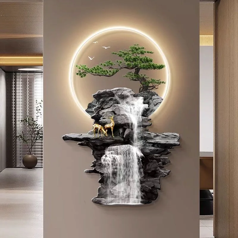 2025 Retro Chinese style wealth-creating wall crystal porcelain lamp paintings, living room wall decoration LED lights
2025 Retro Chinese style wealth-creating wall crystal porcelain lamp paintings, living room wall decoration LED lights