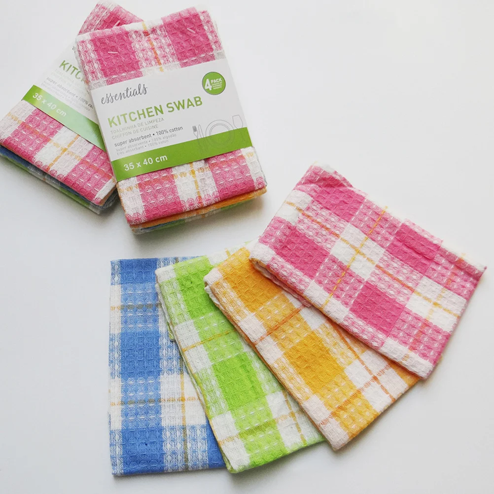 4pc Dish Cloths For Kitchen High Water Non-Stick Durable Washing Dishes Multipurpose Placemats
4pc Dish Cloths For Kitchen High Water Non-Stick Durable Washing Dishes Multipurpose Placemats