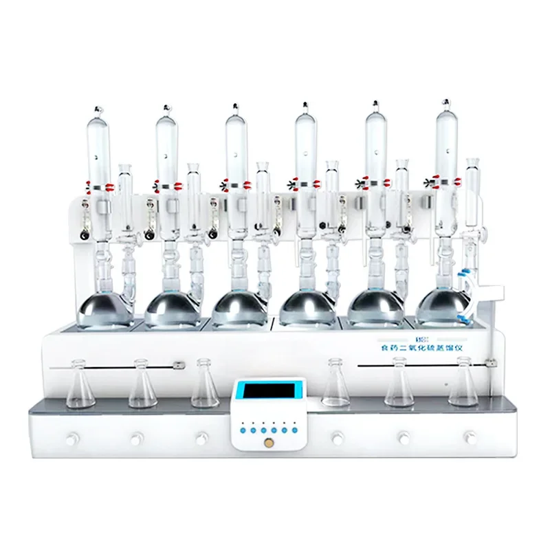 200A/200 Acid-Base Titration Traditional Chinese Medicine Food Sulfur Dioxide Determination Distillation Instrument
200A/200 Acid-Base Titration Traditional Chinese Medicine Food Sulfur Dioxide Determination Distillation Instrument