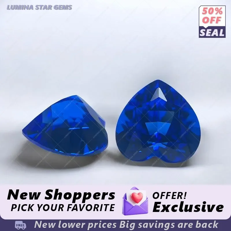 THeart Cut Lab Grown Cobalt Spinel Loose Gemstone
THeart Cut Lab Grown Cobalt Spinel Loose Gemstone