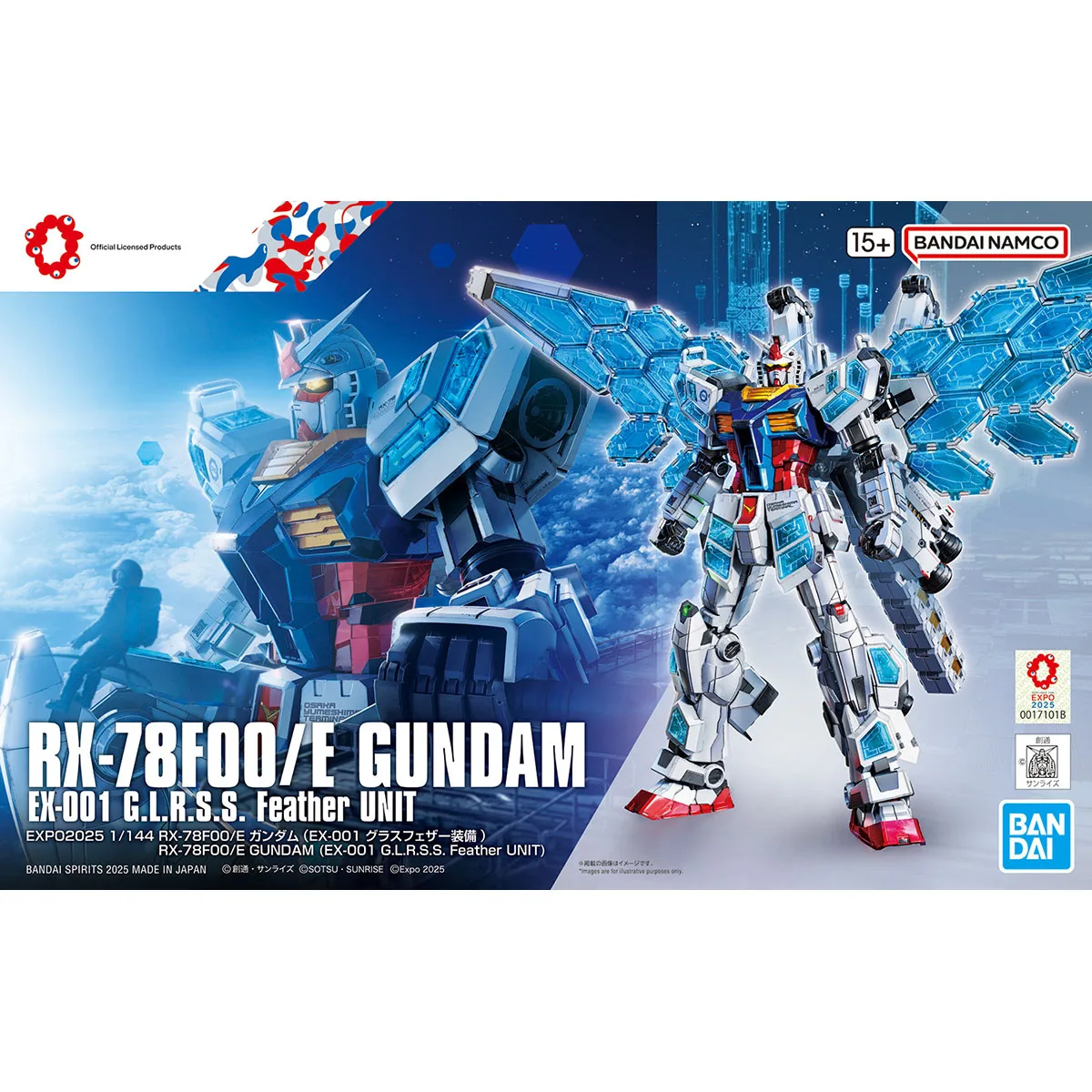 Original Bandai Anime 1/144 Rx-78F00E Gundam Ex001 Glrss Feather Unit Model Toy Action Figure Collectible Boxed Gifts
Original Bandai Anime 1/144 Rx-78F00E Gundam Ex001 Glrss Feather Unit Model Toy Action Figure Collectible Boxed Gifts