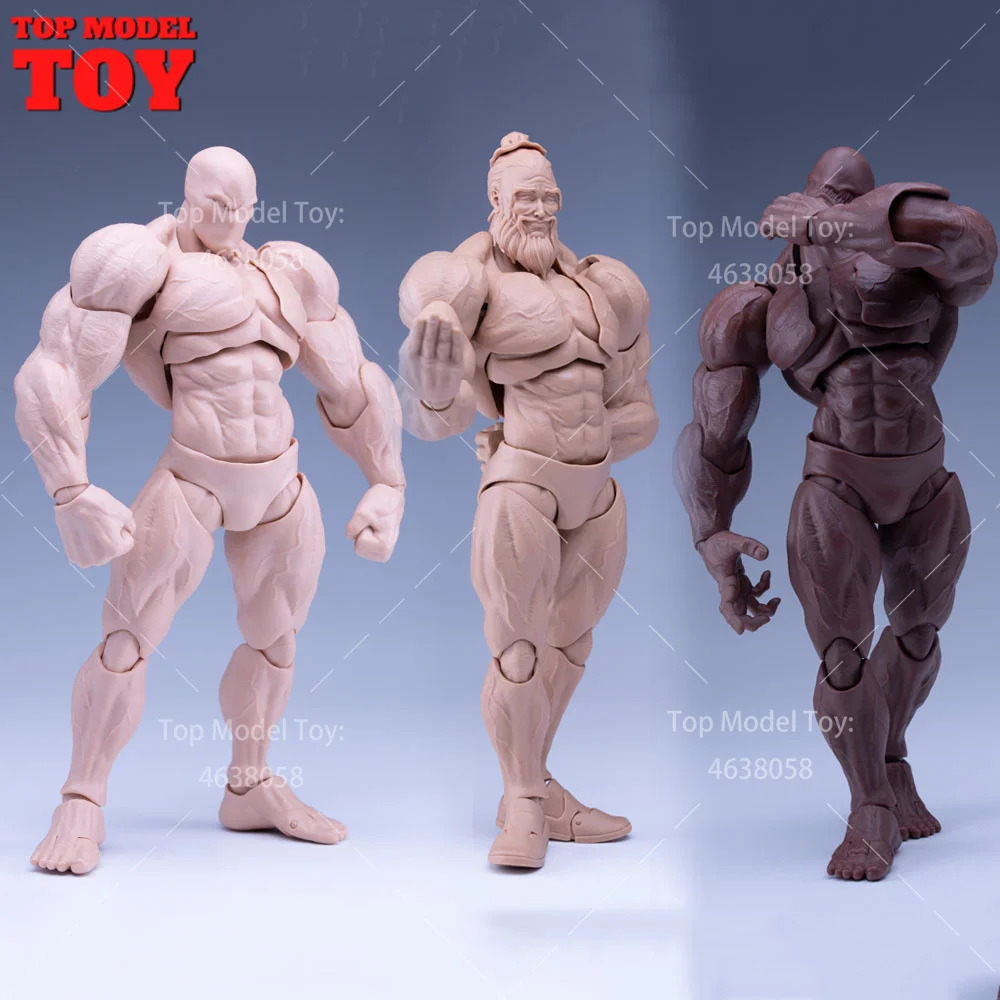 Romankey UMS003 1/12 Scale Big Guy Male Super Flexible Joint Body 18cm Strong Muscle Articulated Action Figure Body Dolls
Romankey UMS003 1/12 Scale Big Guy Male Super Flexible Joint Body 18cm Strong Muscle Articulated Action Figure Body Dolls