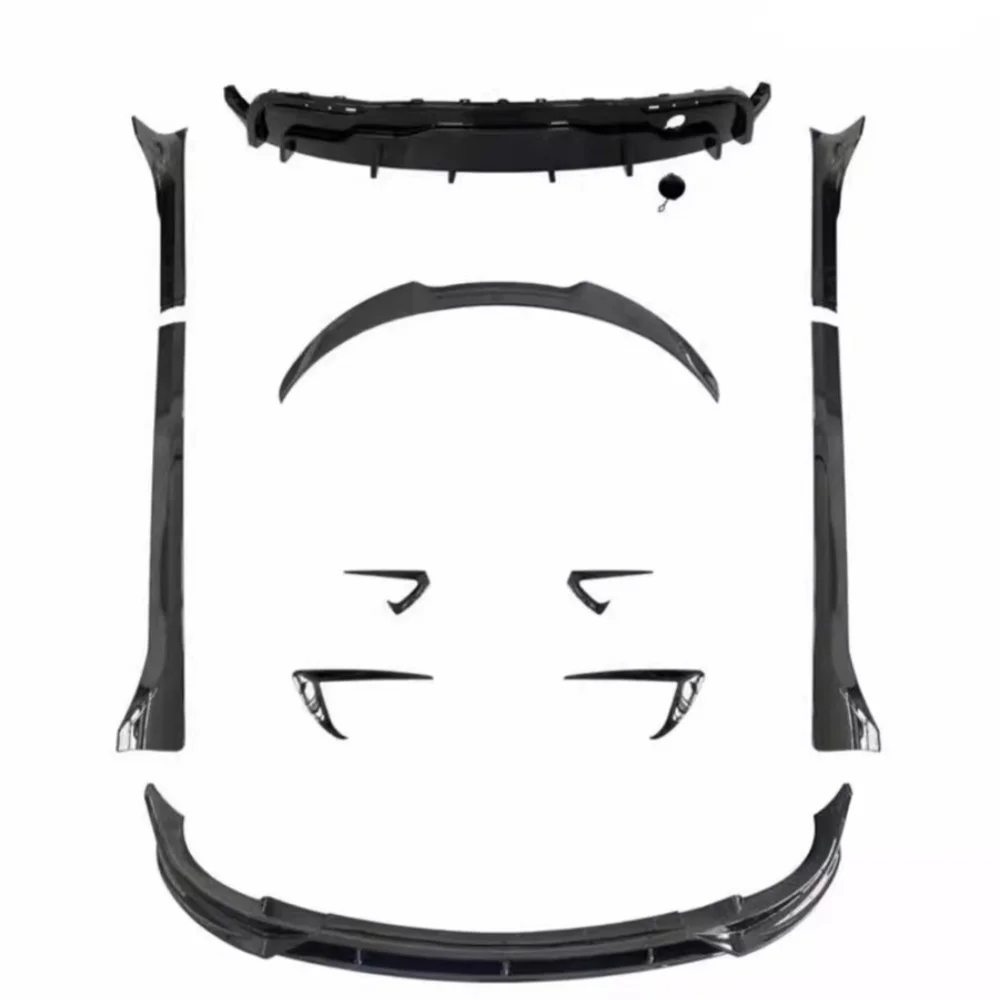 Body Kit for Tesla Model Y modifed Gloss black Surround Front lip Rear lip Side skirt Wind knife Tail wing Car Accessories
Body Kit for Tesla Model Y modifed Gloss black Surround Front lip Rear lip Side skirt Wind knife Tail wing Car Accessories