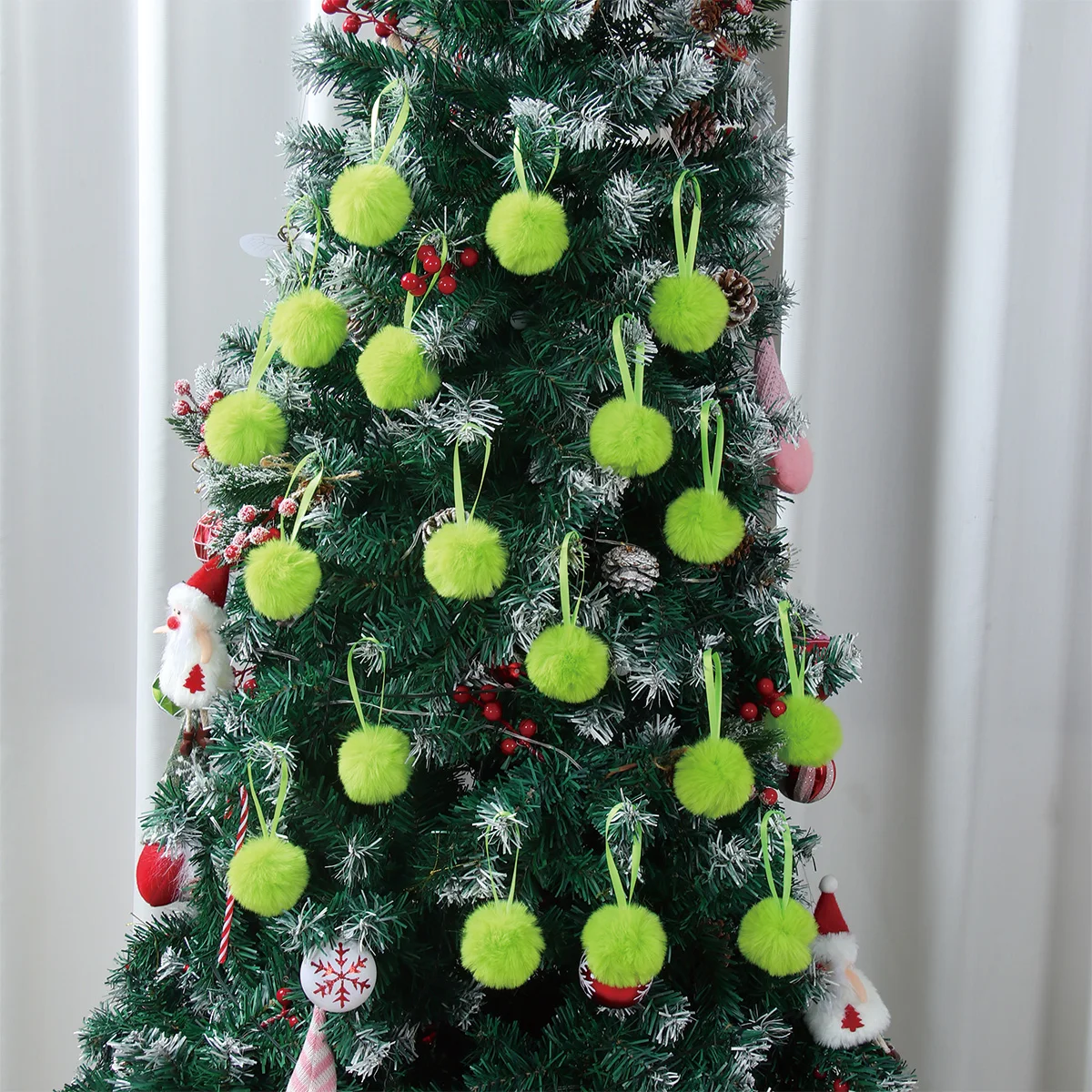 18pcs Christmas Green Hanging Ball Christmas Party Decoration 2025 Xmas Christmas Tree Ornament Navidad Natal New Year Gift 2026
18pcs Christmas Green Hanging Ball Christmas Party Decoration 2025 Xmas Christmas Tree Ornament Navidad Natal New Year Gift 2026