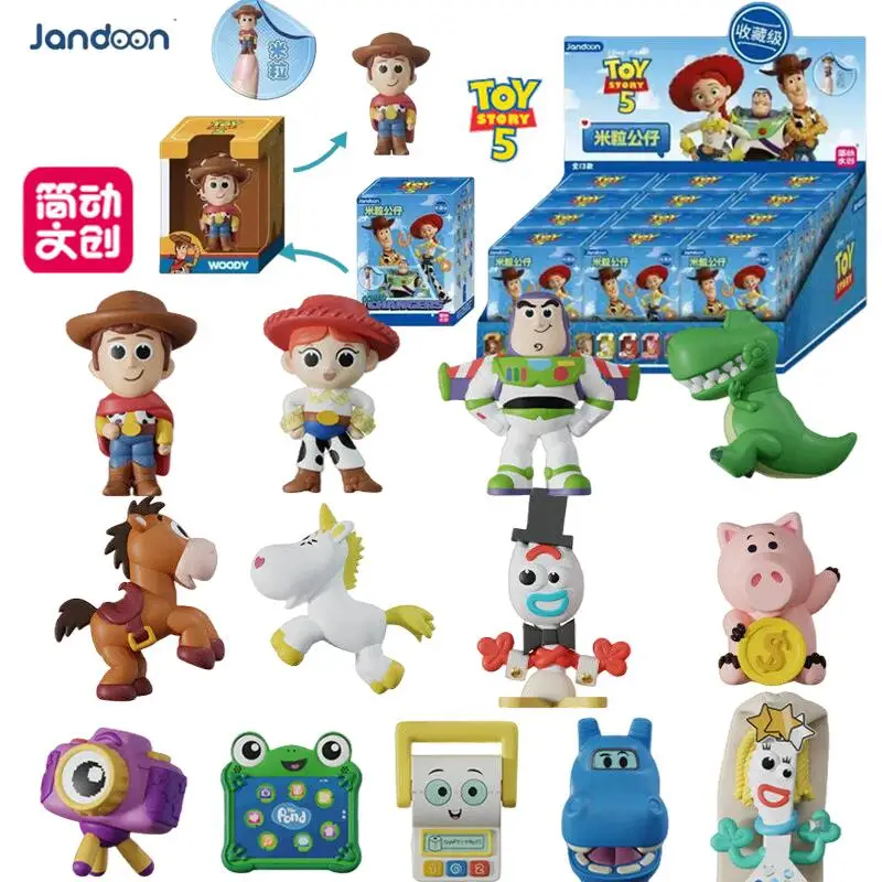 New Jandoon toy story Blind Box Woody Buzz Lightyear Jessie Rex Slinky Dog Collection Doll Mini Action Figure Model Toy Gift
New Jandoon toy story Blind Box Woody Buzz Lightyear Jessie Rex Slinky Dog Collection Doll Mini Action Figure Model Toy Gift