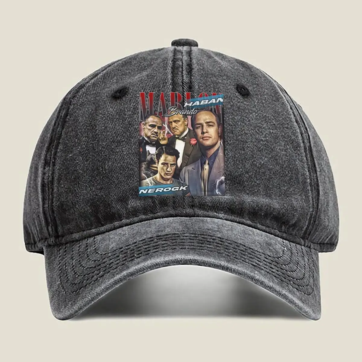 Mafia Movie - Gangster Film Tribute Washed Baseball Cap 
Mafia Movie - Gangster Film Tribute Washed Baseball Cap