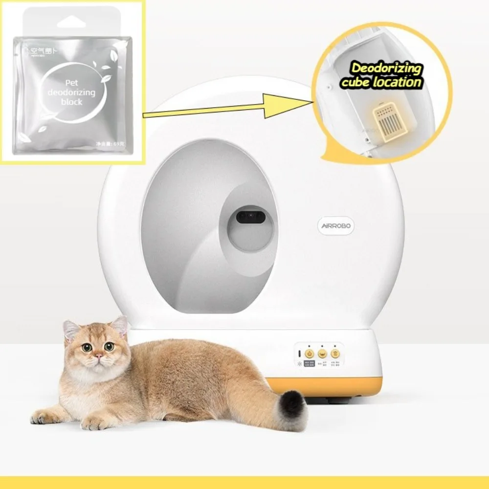 Airrobo Intelligent Cat Toilet Deodorizing Cube/garbage Bag/door Curtain Specially Designed for AIRROBO Cat Litter Box Parts
Airrobo Intelligent Cat Toilet Deodorizing Cube/garbage Bag/door Curtain Specially Designed for AIRROBO Cat Litter Box Parts