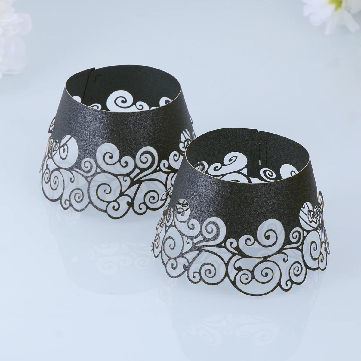 60pcs Cake Wrappers Hollow Paper Cupcake Liners Baking Dessert Wraps Premium Material Wedding Birthday Party
60pcs Cake Wrappers Hollow Paper Cupcake Liners Baking Dessert Wraps Premium Material Wedding Birthday Party