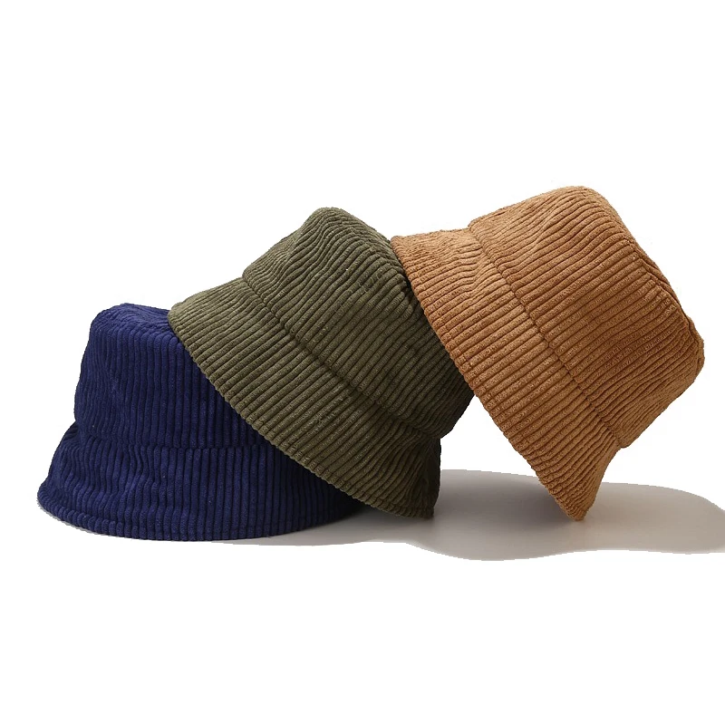 2022 Fall Winter Vintage Corduroy Bucket Hats Unisex Outdoor Panama Harajuku Fisherman Hat Fashion Casual Fishing Cap
2022 Fall Winter Vintage Corduroy Bucket Hats Unisex Outdoor Panama Harajuku Fisherman Hat Fashion Casual Fishing Cap