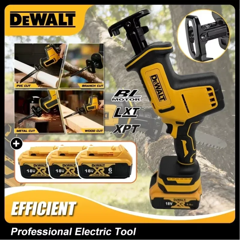 DEWALT DCS369 Cordless One-Handed Reciprocating Saw MAX The Multi - Tasking Powerhouse for Swift Wood,Metal & Pipe Cutting
DEWALT DCS369 Cordless One-Handed Reciprocating Saw MAX The Multi - Tasking Powerhouse for Swift Wood,Metal & Pipe Cutting