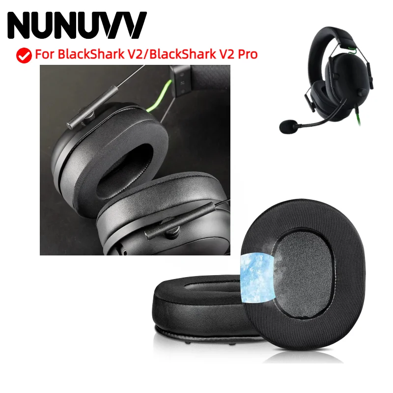 1Pair Replacement Ear Pads Cushions Earpads Earmuffs Repair Parts For BlackShark V2/BlackShark V2 Pro On-Ear Headphones
1Pair Replacement Ear Pads Cushions Earpads Earmuffs Repair Parts For BlackShark V2/BlackShark V2 Pro On-Ear Headphones