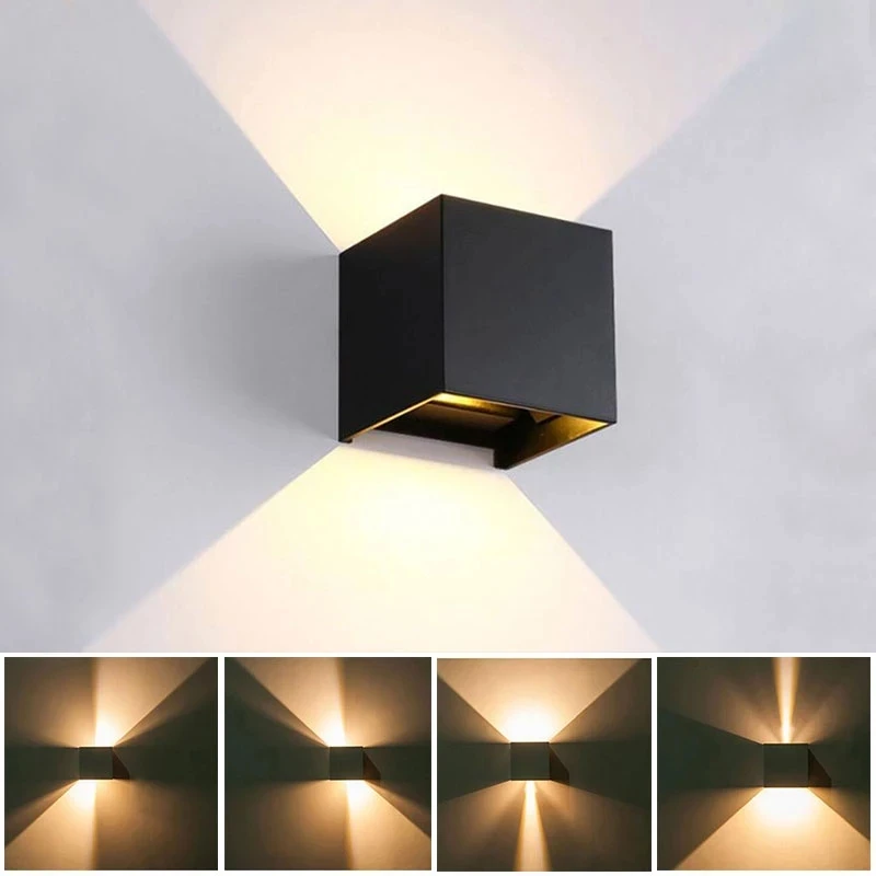 6W Plastic Body Wall Light Outdoor Porch Light Up and Down Angle adjustable Garden Sconce Decoration Lighting Lamp
6W Plastic Body Wall Light Outdoor Porch Light Up and Down Angle adjustable Garden Sconce Decoration Lighting Lamp