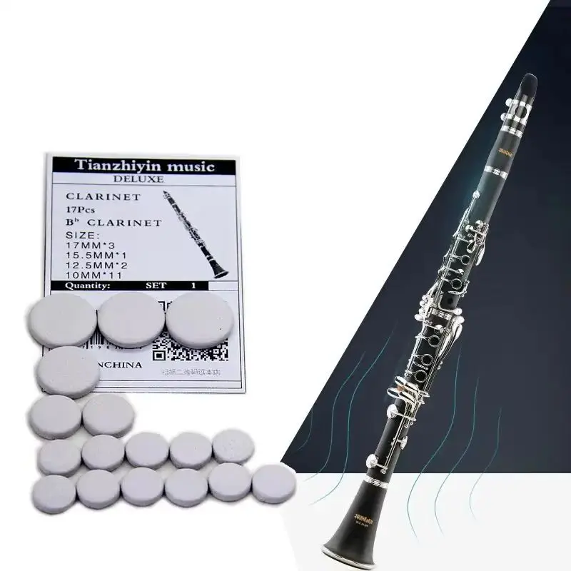 Clarinet parts Bb Clarinet pads Great material Clarinet sound hole mat sheepskin pad
Clarinet parts Bb Clarinet pads Great material Clarinet sound hole mat sheepskin pad