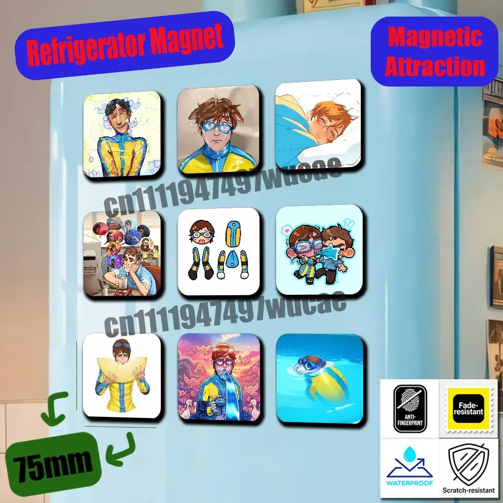 For Game D-Dispatch Waterboy Fridge Magnets Freezer Metal Cabinet Custom Refrigerator Magnetic Card Case
For Game D-Dispatch Waterboy Fridge Magnets Freezer Metal Cabinet Custom Refrigerator Magnetic Card Case