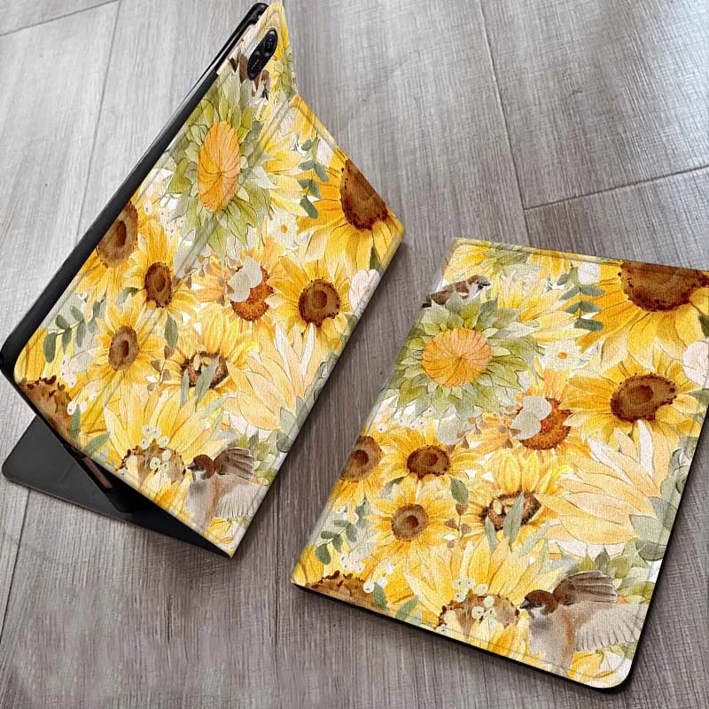 Sunflower Illustration Pattern For Huawei MediaPad MatePad M5 M6 11 12 X SE T10 T10s 2 C5e T5 Pro Lite Air 11.5 Inch Tablet Case
Sunflower Illustration Pattern For Huawei MediaPad MatePad M5 M6 11 12 X SE T10 T10s 2 C5e T5 Pro Lite Air 11.5 Inch Tablet Case