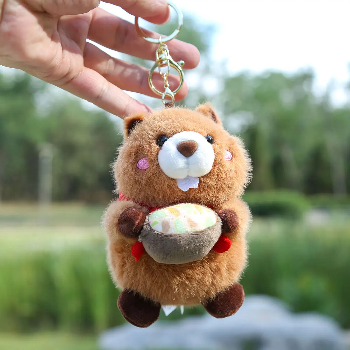 12cm Cute Wildlife Groundhog Plush Doll Keychain Pendant Children Gift Backpack Decoration Simulation Groundhog Plush Doll Toy
12cm Cute Wildlife Groundhog Plush Doll Keychain Pendant Children Gift Backpack Decoration Simulation Groundhog Plush Doll Toy