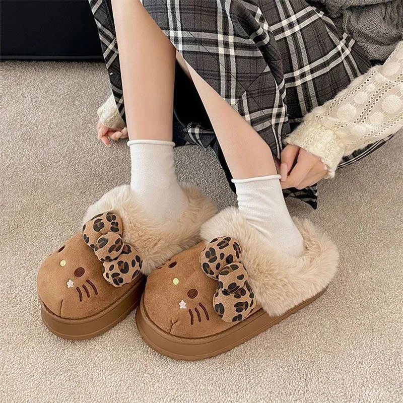 Miniso Hello Kitty, женские тапочки, милые домашние тапочки в стиле аниме на толстой подошве, мультяшные Kawaii Y2K, осенне-зимние нескользящие тапочки, подарок для девочки
Miniso Hello Kitty, женские тапочки, милые домашние тапочки в стиле аниме на толстой подошве, мультяшные Kawaii Y2K, осенне-зимние нескользящие тапочки, подарок для девочки