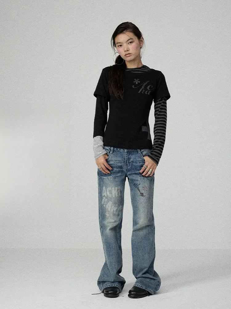 Женская длинная футболка Achihara из смесового хлопка и льна, цвет «ягодный тост», для повседневной носки и как базовая подложка
Женская длинная футболка Achihara из смесового хлопка и льна, цвет «ягодный тост», для повседневной носки и как базовая подложка