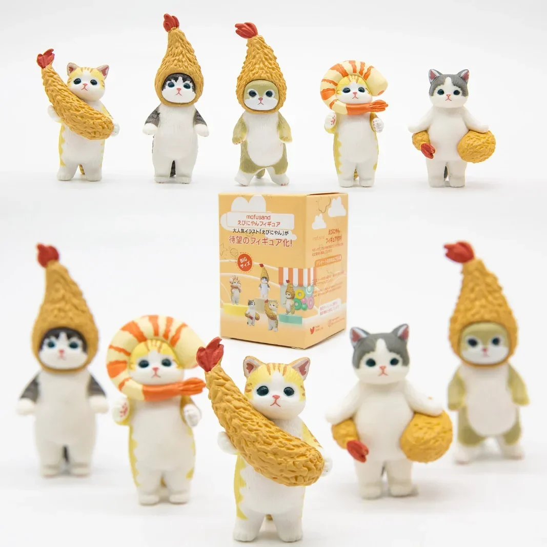 Mofusand Cat Pretend Fried Shrimp Chips Clothes Cute Kitten Figure Toy Collection Blind Box Table Decoration Kids Christmas Gift
Mofusand Cat Pretend Fried Shrimp Chips Clothes Cute Kitten Figure Toy Collection Blind Box Table Decoration Kids Christmas Gift