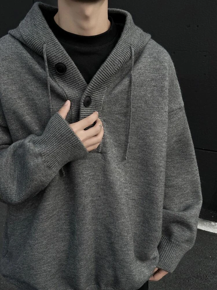 Мужской утепленный вязаный свитер с капюшоном в американском ретро-стиле, толстовка для зимнего отдыха, теплая внутренняя одежда, кофта-куртка
Мужской утепленный вязаный свитер с капюшоном в американском ретро-стиле, толстовка для зимнего отдыха, теплая внутренняя одежда, кофта-куртка