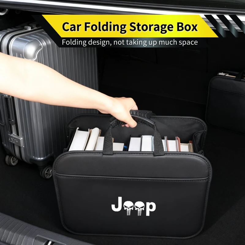 Car Trunk Storage Box Large Capacity Tools Organiser Stowing Tidying Bag For Grand Cherokee Compass Patriot Renegade Wrangl
Car Trunk Storage Box Large Capacity Tools Organiser Stowing Tidying Bag For Grand Cherokee Compass Patriot Renegade Wrangl