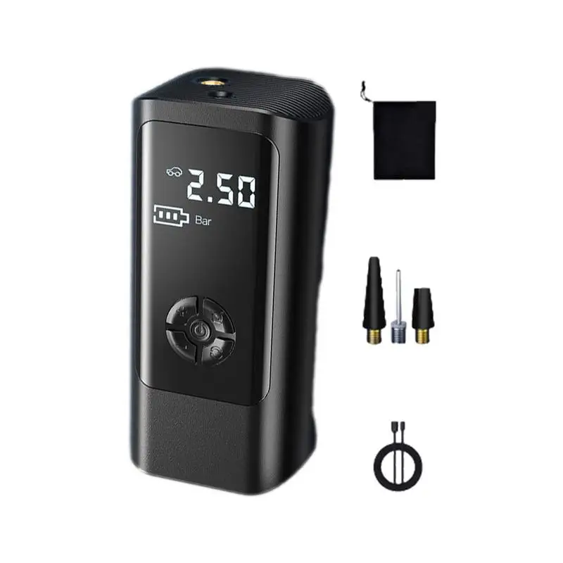 Car Air Pump Small Bike Pump Universal Electric Inflation Pump Multifunctional Portable Tire Inflator Air Compressor Safe Car
Car Air Pump Small Bike Pump Universal Electric Inflation Pump Multifunctional Portable Tire Inflator Air Compressor Safe Car