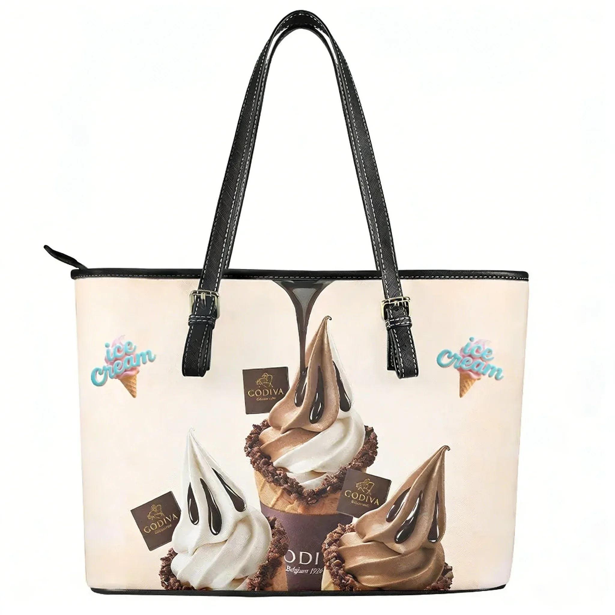 Ice Cream Handbag Women Man Vintage Personalized Fashion Tote Bag Shoulder Bag Business Leather Purse Travel Customized Bag Gift
Ice Cream Handbag Women Man Vintage Personalized Fashion Tote Bag Shoulder Bag Business Leather Purse Travel Customized Bag Gift