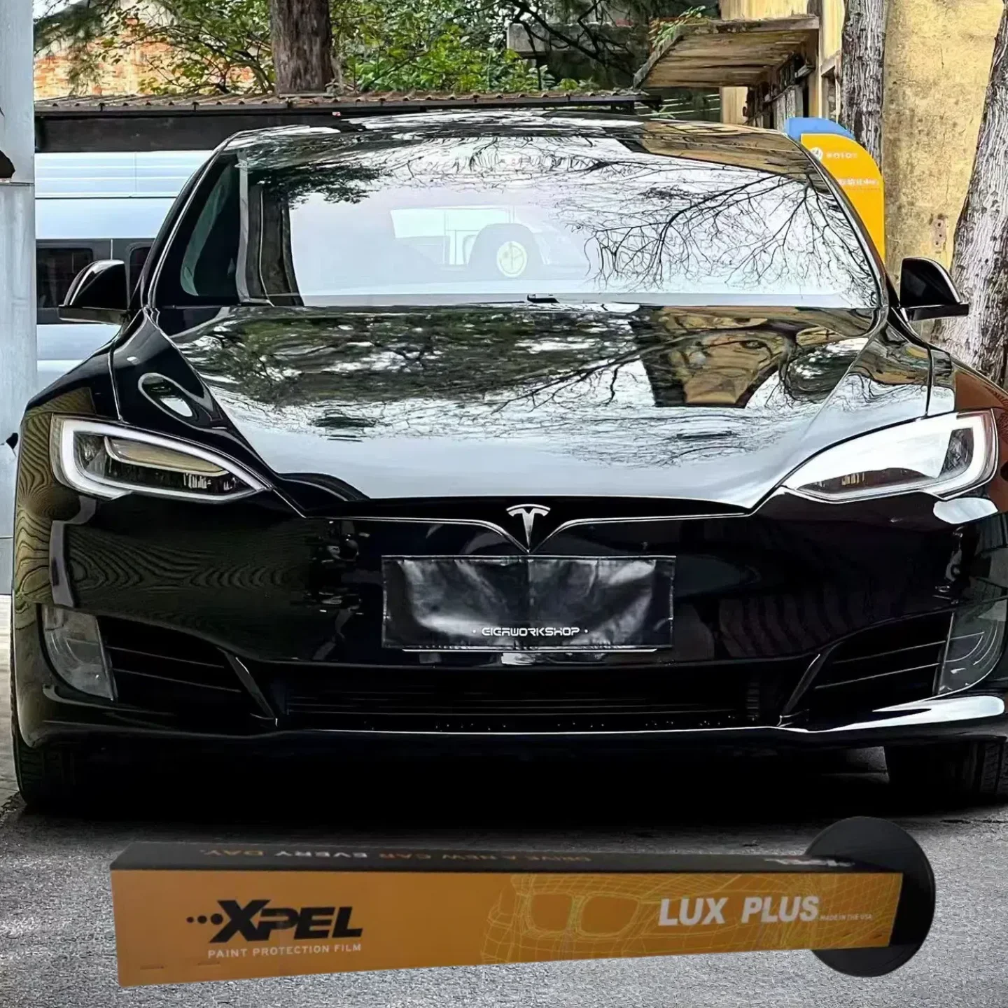 XPEL TPU PPF Paint Protection Film Matte Black Gloss Black Dual Tone 10 Year Warranty Universal Fit Dynamic Adhesion Matrix Heat
XPEL TPU PPF Paint Protection Film Matte Black Gloss Black Dual Tone 10 Year Warranty Universal Fit Dynamic Adhesion Matrix Heat