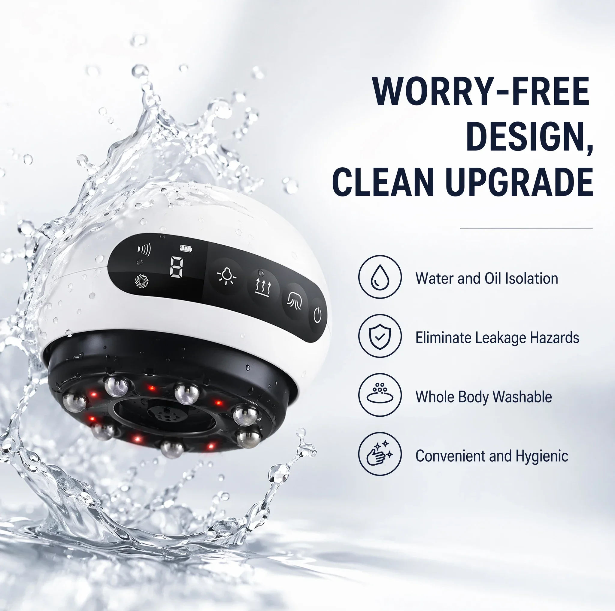 Electric Cupping Massage Machine EMS Body Massager with Vacuum Suction Cup Guasha Scraping IR Heating Fat Burner Slimming Tool
Electric Cupping Massage Machine EMS Body Massager with Vacuum Suction Cup Guasha Scraping IR Heating Fat Burner Slimming Tool