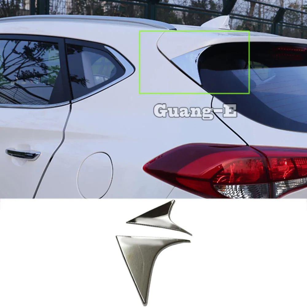Для Hyundai Tucson 2015 2016 2017 2018 2019 Стайлинг автомобиля крышка хвост ABS задний спойлер боковой треугольный молдинг оконная рамка отделка 2 шт.
Для Hyundai Tucson 2015 2016 2017 2018 2019 Стайлинг автомобиля крышка хвост ABS задний спойлер боковой треугольный молдинг оконная рамка отделка 2 шт.