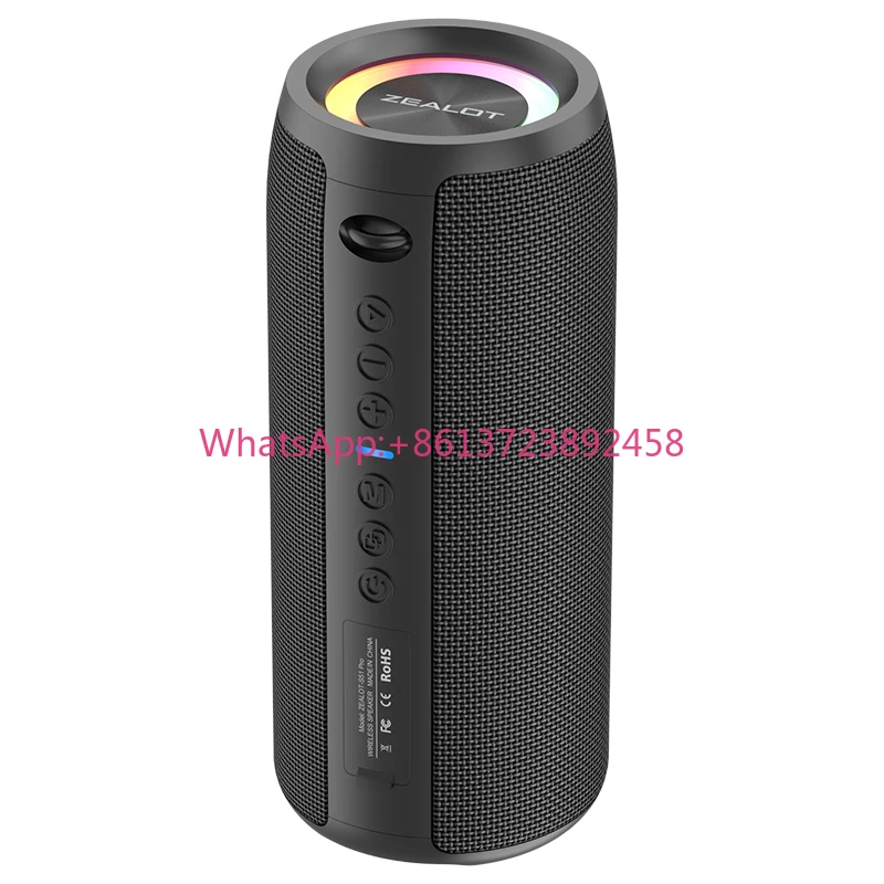ZEALOT LED Colorful Lights Wireless Speaker 40watts Powerful bluetooth Speaker ZEALOT S51PRO
ZEALOT LED Colorful Lights Wireless Speaker 40watts Powerful bluetooth Speaker ZEALOT S51PRO