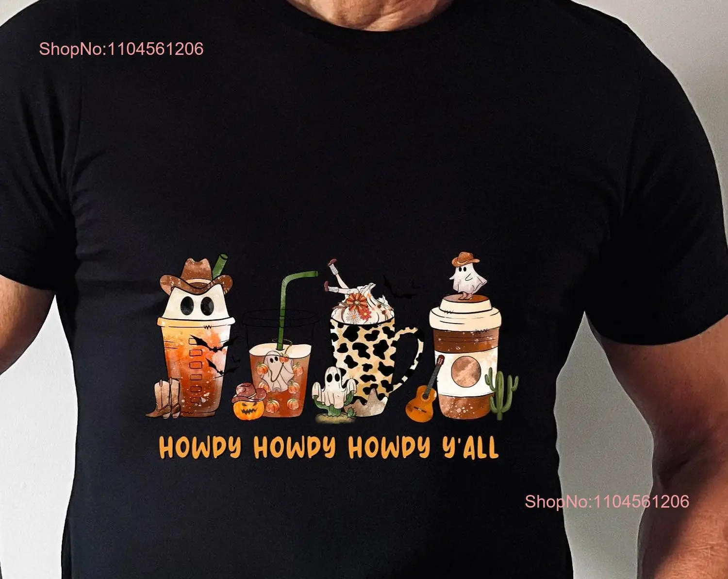 Футболка со скелетом кофейных чашек Howdy Y'all, чашка с черепом, Хэллоуин, любовник, длинные или короткие рукава
Футболка со скелетом кофейных чашек Howdy Y'all, чашка с черепом, Хэллоуин, любовник, длинные или короткие рукава