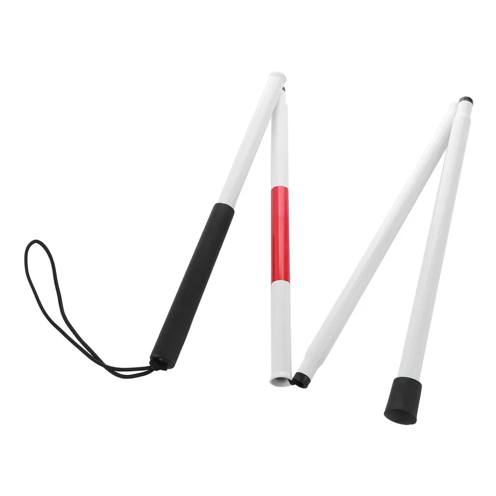 Aluminum Alloy Blind Walking Stick Reflective Anti-slip Grip Hiking Trekking Pole Portable Adjustable Height Folding Cane
Aluminum Alloy Blind Walking Stick Reflective Anti-slip Grip Hiking Trekking Pole Portable Adjustable Height Folding Cane