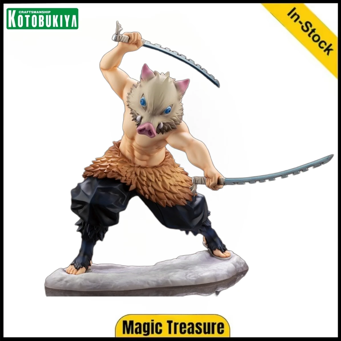 【В наличии】Оригинальный Kotobukiya ARTFX J Demon Slayer: Kimetsu no Yaiba Hashibira Inosuke Игрушка в подарок
【В наличии】Оригинальный Kotobukiya ARTFX J Demon Slayer: Kimetsu no Yaiba Hashibira Inosuke Игрушка в подарок