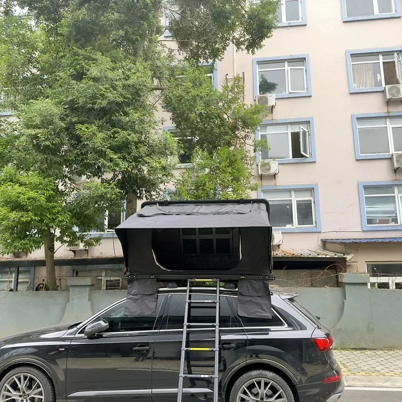 High Quality Aluminum Hard Shell Rooftop Tent For 2-3 Person Four Season Camping Outdoor Roof Top
High Quality Aluminum Hard Shell Rooftop Tent For 2-3 Person Four Season Camping Outdoor Roof Top