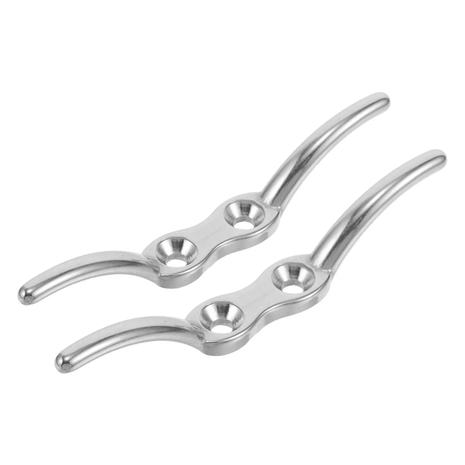 2Pcs Stainless Steel Flagpole Hooks Rope Cleats Secure Flagpole Fixing Hook Outdoor Flag Rope Accessories Flag Pole Repair Parts
2Pcs Stainless Steel Flagpole Hooks Rope Cleats Secure Flagpole Fixing Hook Outdoor Flag Rope Accessories Flag Pole Repair Parts