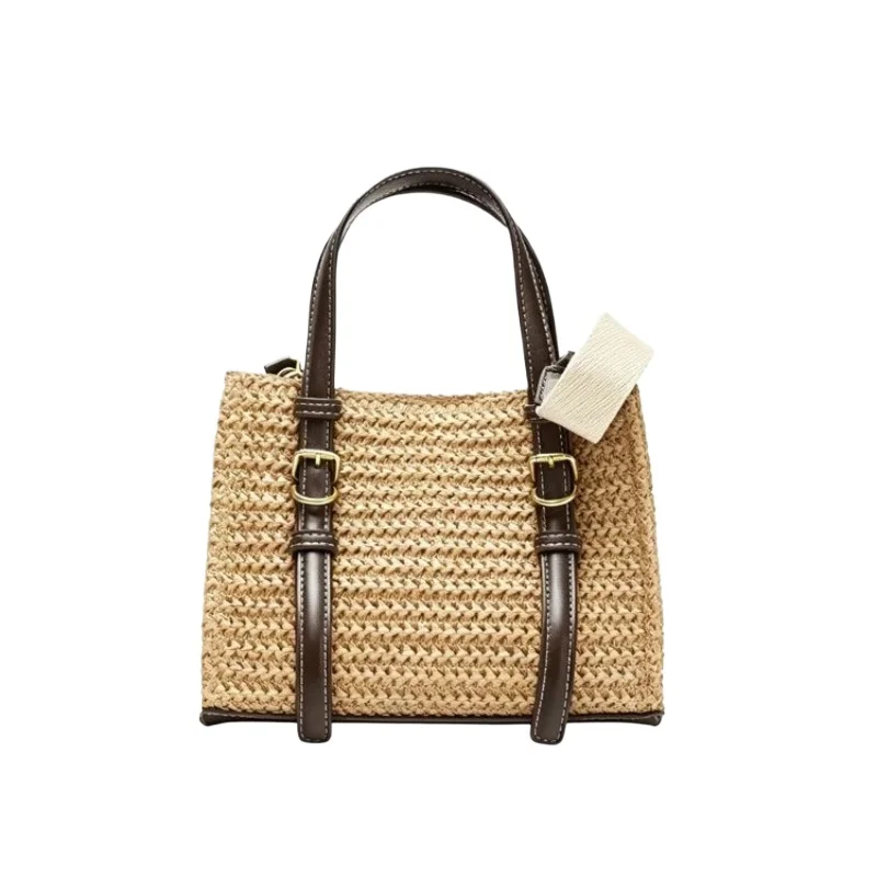 Women's Mini Straw Woven Shoulder Bag Top Handle Crossbody Adjustable Strap Handmade Summer Beach Shopping
Women's Mini Straw Woven Shoulder Bag Top Handle Crossbody Adjustable Strap Handmade Summer Beach Shopping