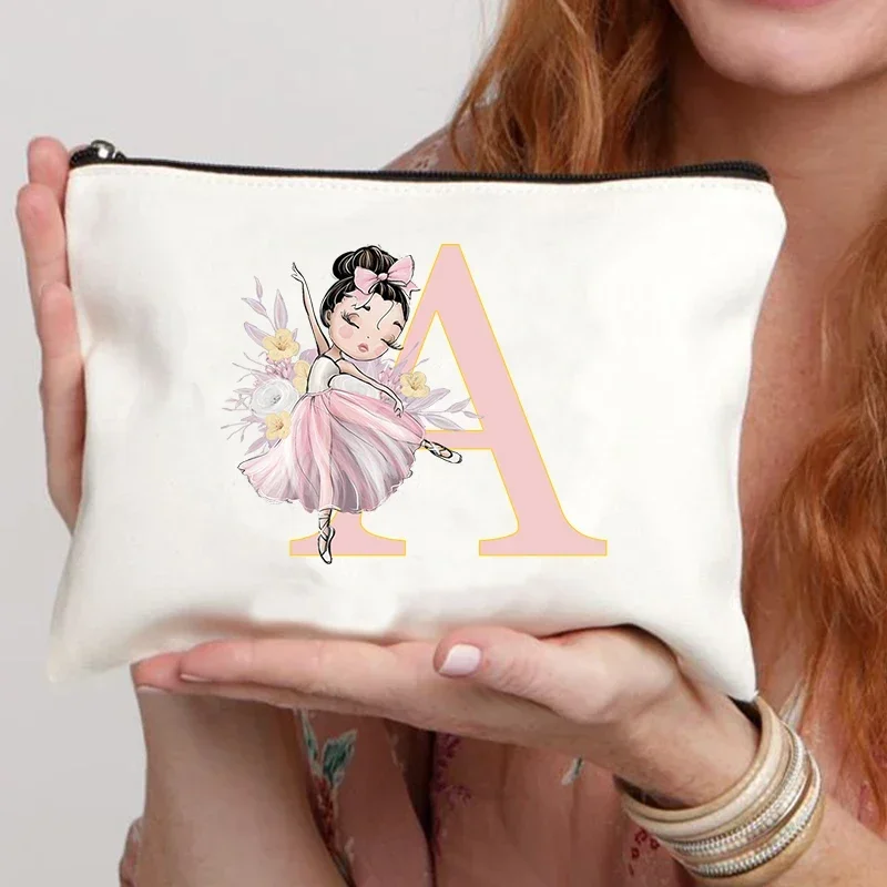 Cute Girl Dance Makeup Bag A-Z Letter Bridesmaid Wedding Makeup Box Organizer Back to School Student Shopping Bag Pencil Box
Cute Girl Dance Makeup Bag A-Z Letter Bridesmaid Wedding Makeup Box Organizer Back to School Student Shopping Bag Pencil Box