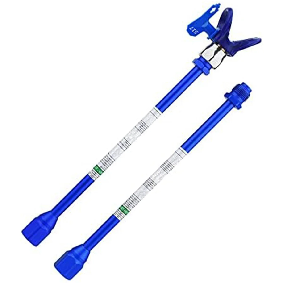 12 Inch (30 Cm) Spray Extension Rod+517 Nozzle+Nozzle Tip Protective Cover Replacement G7/8-14 for Airless SprayGun A
12 Inch (30 Cm) Spray Extension Rod+517 Nozzle+Nozzle Tip Protective Cover Replacement G7/8-14 for Airless SprayGun A