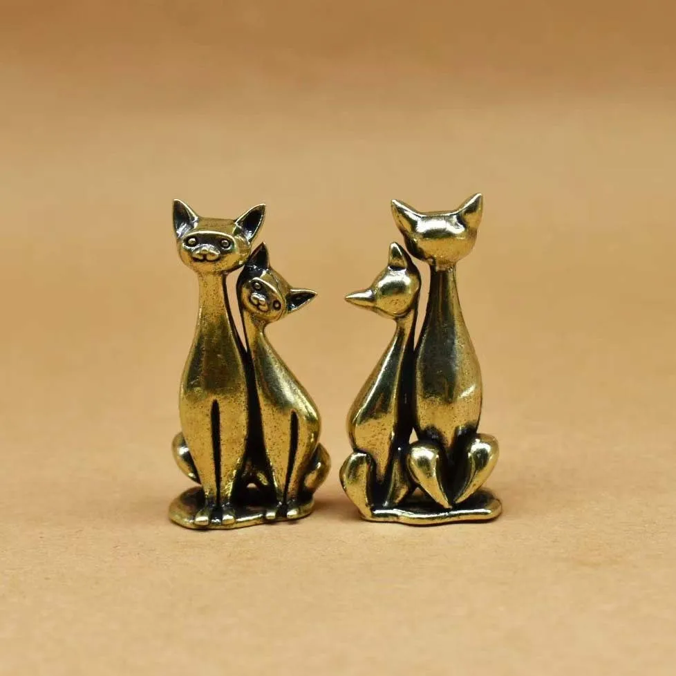 Brass Cat Couple Cat Leopard Anime Cat Retro Home Office Casual Decor Desk Crafts Small Accessories For Home Decor
Brass Cat Couple Cat Leopard Anime Cat Retro Home Office Casual Decor Desk Crafts Small Accessories For Home Decor